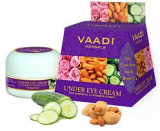 Vaadi Herbal-Under Eye Cream - Almond Oil & Cucumber extract 30 gm